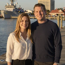 LT David and Charlotte, naval officer dating success story on Valor Romance