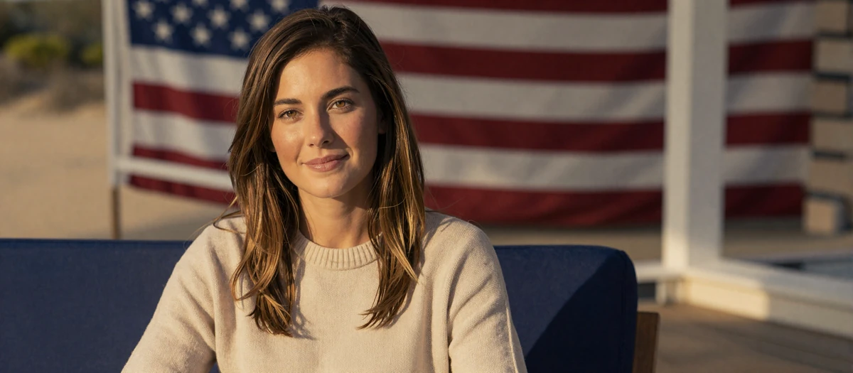 How women view military men today - Hannah on a sunlit porch sharing an honest perspective on military dating
