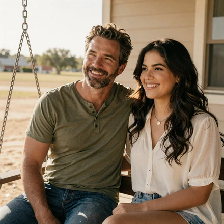 Daniel and Camila, a Marine veteran couple who met through Valor Romance