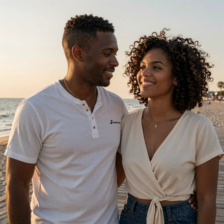 BM2 Marcus and Jasmine, Coast Guard uniform dating success story on Valor Romance