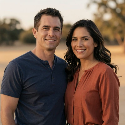 MAJ Tyler and Mariana, Air Force pilot dating success story on Valor Romance